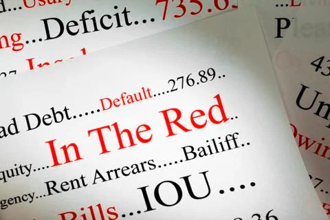 Debt concept Stock Illustration