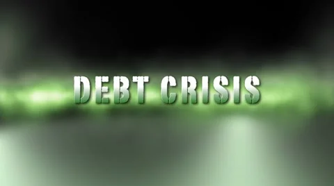 Debt Crisis Deadlock Stock Footage 7762944