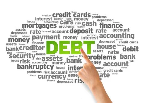Debt 스톡 일러스트