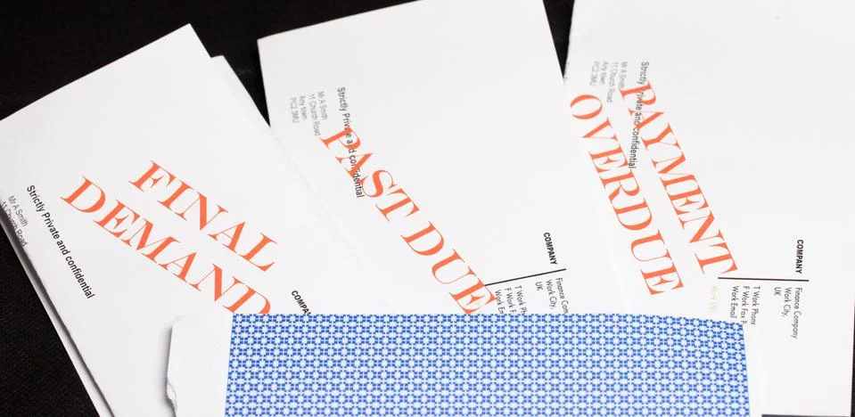 Debt problems Stock Photos