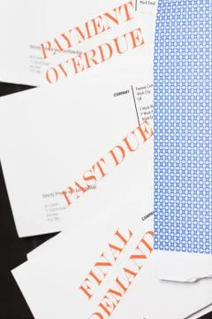 Debt problems Stock Photos