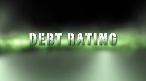 Debt Rating Downgrade Stock Footage 7762945
