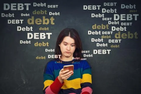 Debt shock Stock Photos