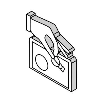 Debug fixing isometric icon vector illustration Stock Illustration