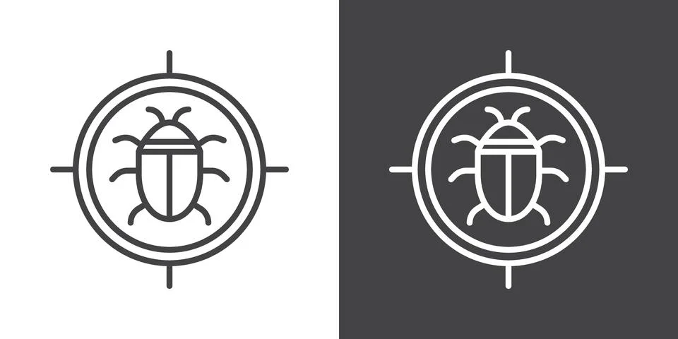 Debug icon イラスト素材