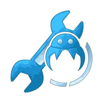 Debug illustration 스톡 일러스트