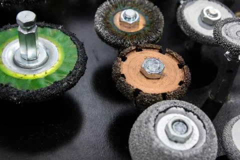 Deburring tool for mold repairing Stock Photos