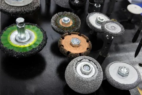Deburring tool for mold repairing Stock Photos