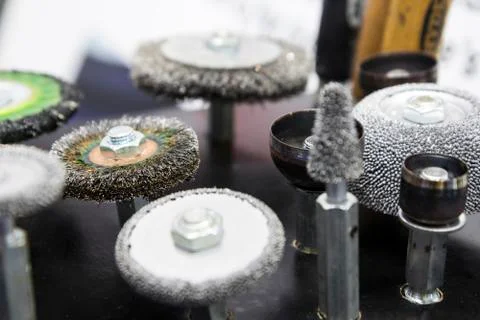 Deburring tool for mold repairing Stock Photos