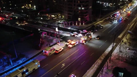 Dec '22 - Vaughan, Canada - Murderous rampage in condo board fight - Clip 17/22 Stock Footage 227046771