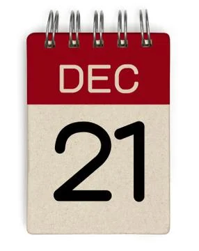 Dec calendar Stock Illustration
