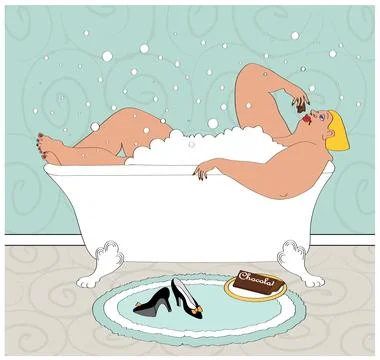 Decadent, illustration Stock Illustration