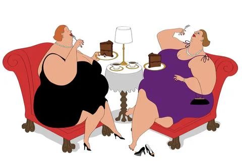 Decadent, illustration Stock Illustration