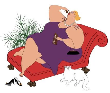 Decadent, illustration Stock Illustration