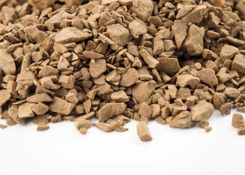 Decaf coffee powder Stock Photos