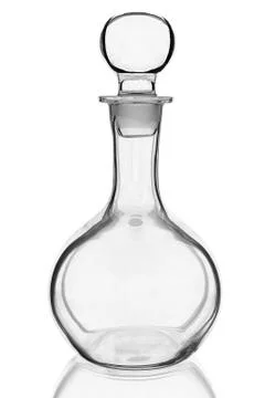 Decanter for alcoholic drinks Stock-Fotos