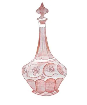 Decanter Stock Illustration