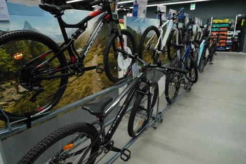 Decathlon. Stock-Fotos