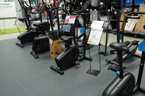 Decathlon. Foto stock