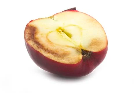 Decay of apple Stock Photos
