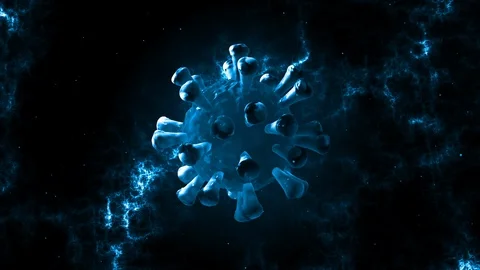 Decay Of The Coronavirus Stock Footage 126667353