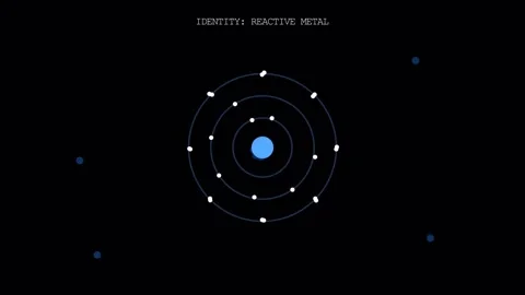 The decay of Radium (transmutation) 스톡 동영상 335764416