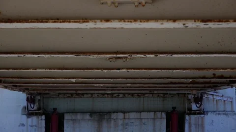 Decayed Building Frames Video stock 97836867