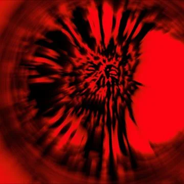 Decayed head of zombie Stock Illustration