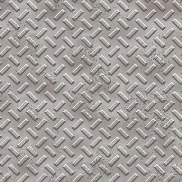 Decayed seamless metallic texture Stock Photos