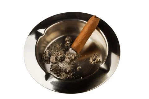 Decaying cigar Stock Photos