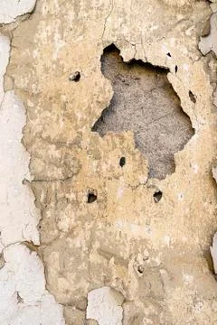 Decaying wall texture close up Stock Photos