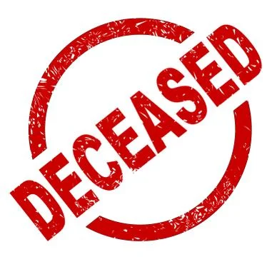 Deceased Stock Illustration