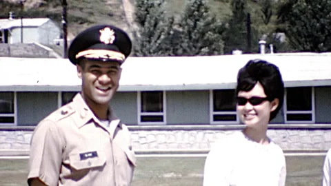 December 12th 1971 Austin Texas Family Reunion Vintage Film Home Movie 8mm Stock Footage 197092597