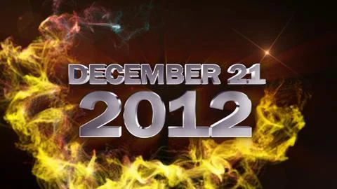 December 21, 2012 Stock Illustration