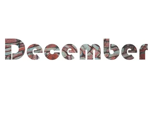 December Stock Illustration