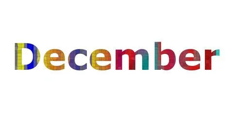 December Stock Illustration