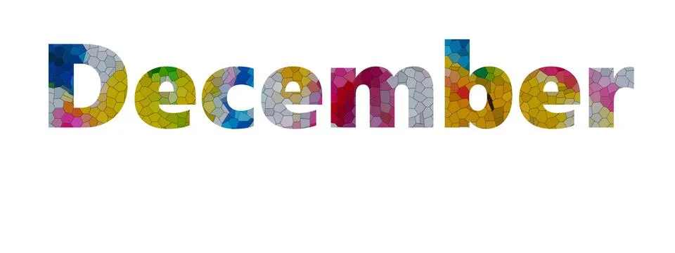 December Stock Illustration