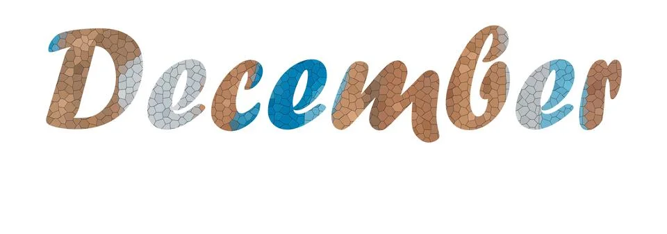 December Stock Illustration