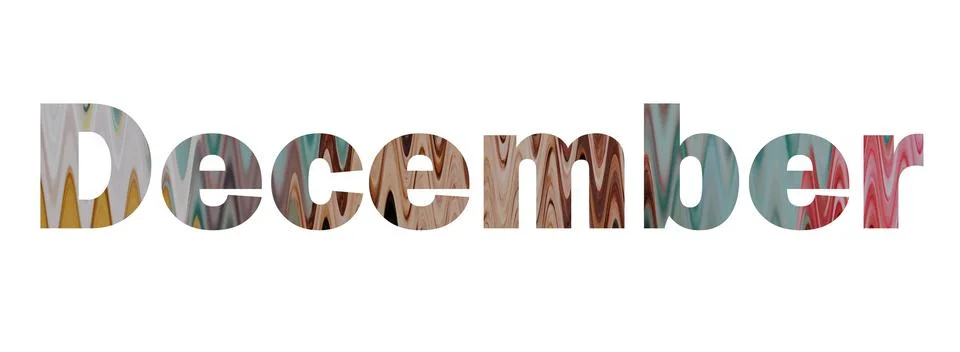 December Stock Illustration