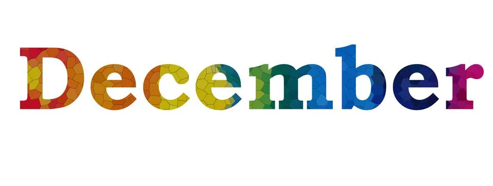 December Stock Illustration