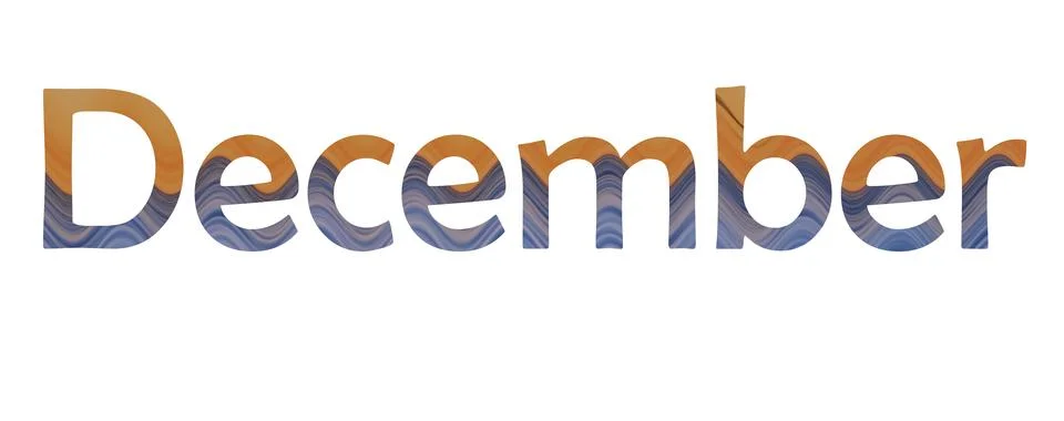 December Stock Illustration