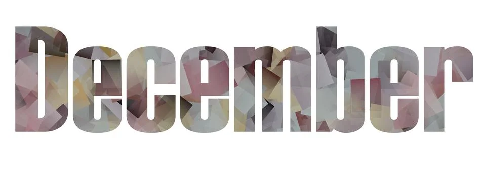 December Stock Illustration