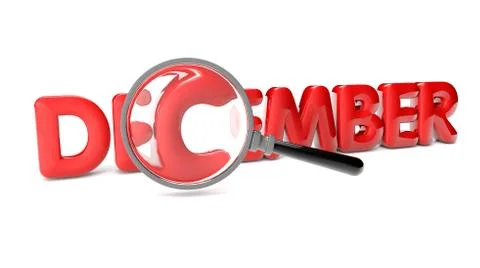 December month Stock Illustration