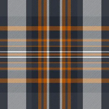 December plaid vector pattern, slim check background textile. Back to schoo.. Stock Illustration