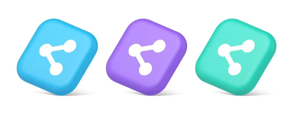 Decentralize compound connection encrypted network button connective manageme Stock Illustration