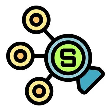 Decentralized finance spreading across network representing future of currenc Stock Illustration