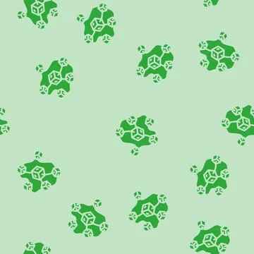 Decentralized network cryptocurrency mining glyph vector seamless pattern イラスト素材