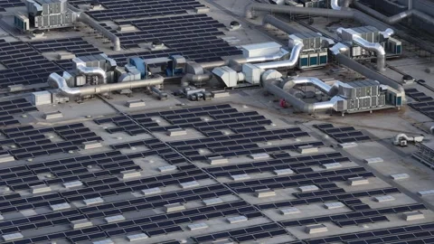 Decentralized solar energy Stock Footage 329556779