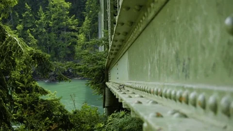 Deception Pass Bridge Washington State Stock Footage 73527037