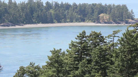 Deception Pass State Park Washington 스톡 동영상 39742040